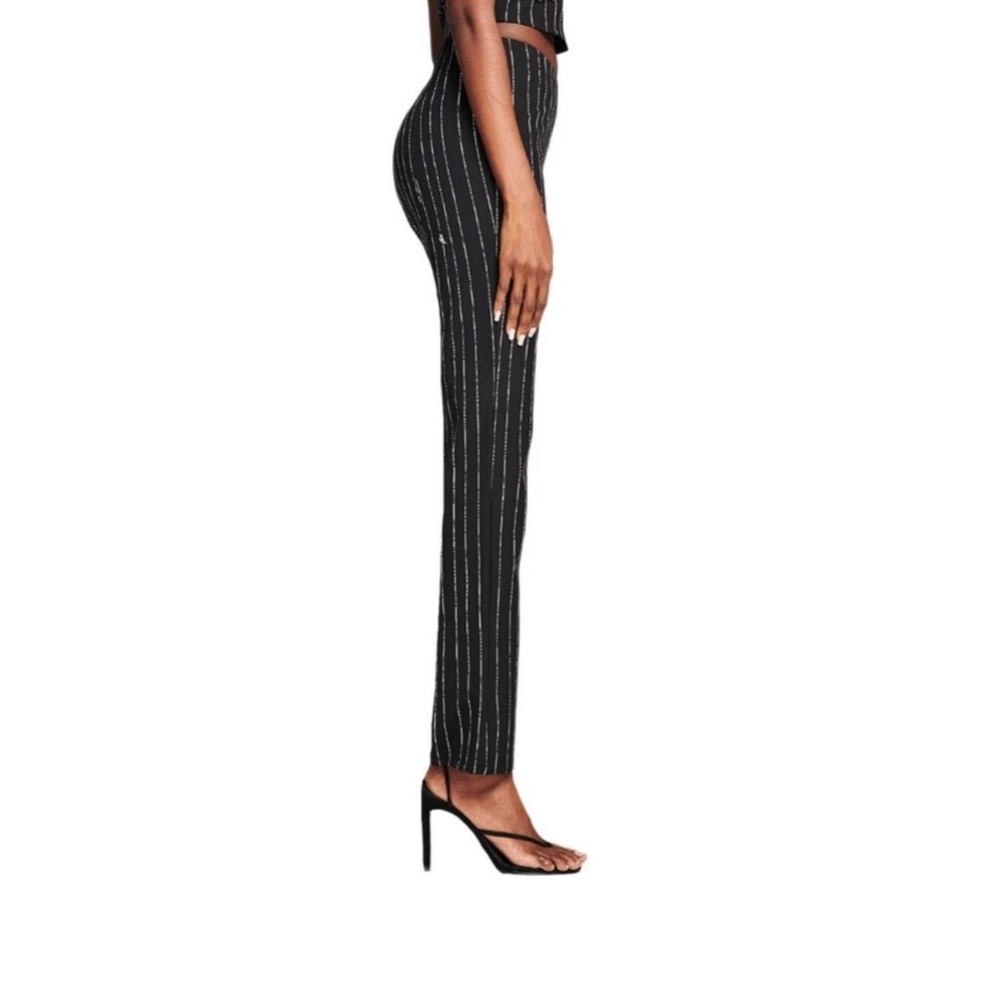 I.AM.GIA Black Pinstripe Dominique Pants - Picture 2 of 7